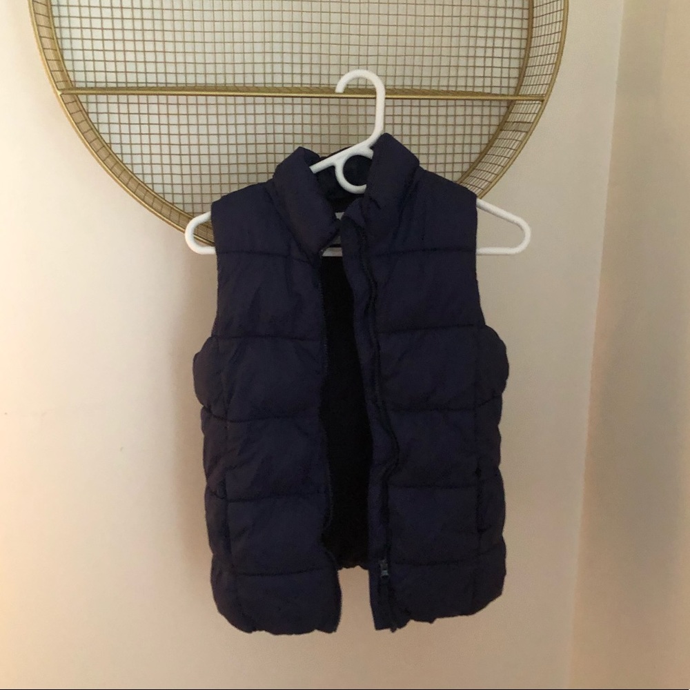 Navy Blue Puffer Vest